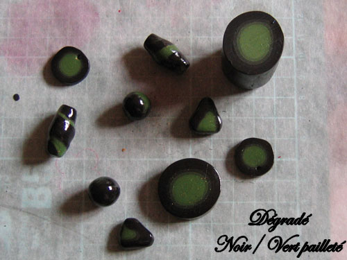 Dégradé Noir/Vert pailleté Caneperles-degrade-n-v